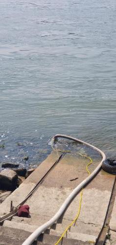 Wasserentnahme freies Gewässer mit Chiemsee-Pumpe